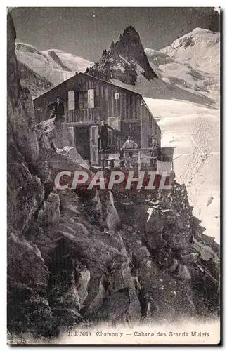 Ansichtskarte AK Chamonix Cabane des Grands Mulets