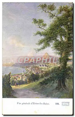 Cartes postales Vue generale d Evian les Buins