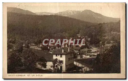 Cartes postales Saint Cergue Et la Dole