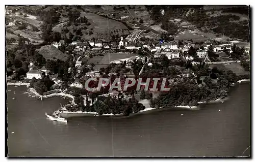 Cartes postales Lac D Annecy Talloires Vue Aerienne