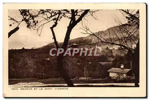 Cartes postales Megeve Et Le Mont D Arbois