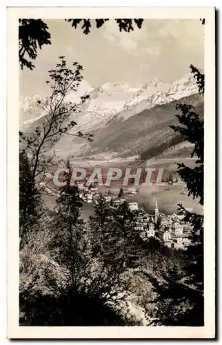 Ansichtskarte AK La Clusaz Vue Generale et Chaine des Aravis