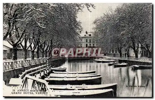 Cartes postales Anncey sous la Grand Hotel Verdun