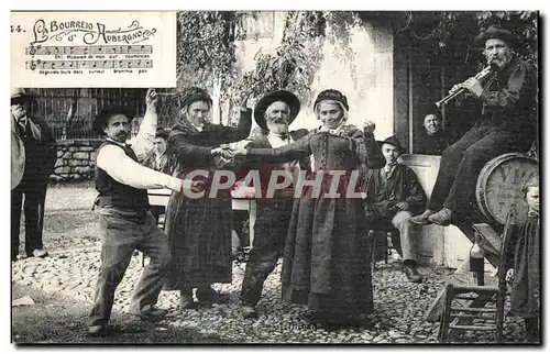 Ansichtskarte AK La Bourrelo Folklore Costume la bourree