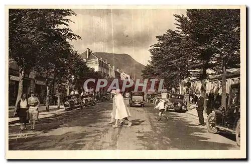 Ansichtskarte AK La Bourboule Le Boulevard Georges Clemenceau