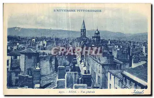 Cartes postales Riom Vue Generale