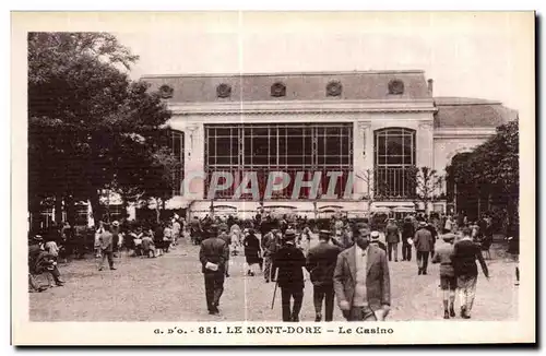 Cartes postales Le mont Dore Le Casino