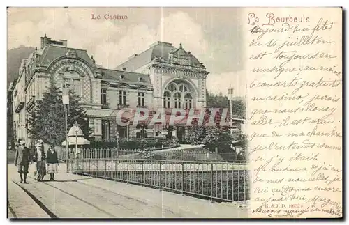 Cartes postales Le Casino La Bourboule