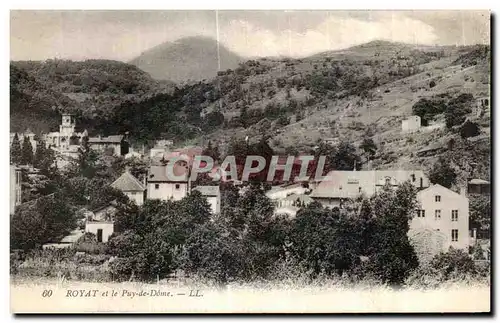 Cartes postales Royat et le Puy de Dome