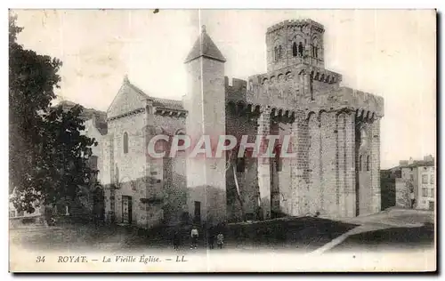 Ansichtskarte AK Royat La Vieille Eglise