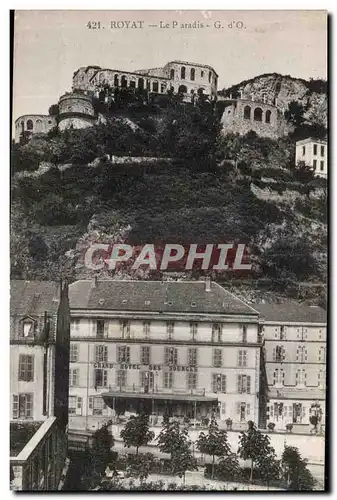 Cartes postales Royat Le Paradis Hotel des Sources