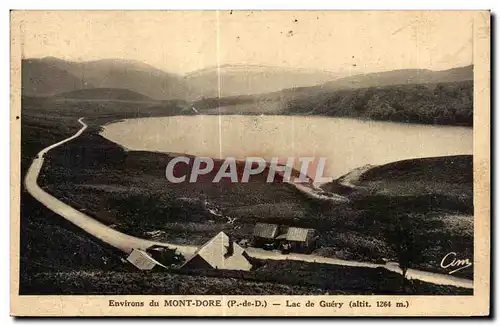 Cartes postales Environs du Mont Dore Lac de Guery