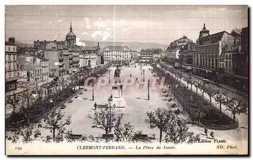 Cartes postales Clermont Ferrand La Place de Jaude