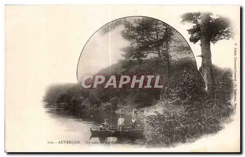 Cartes postales Auvergne Un coin du lac Pavin