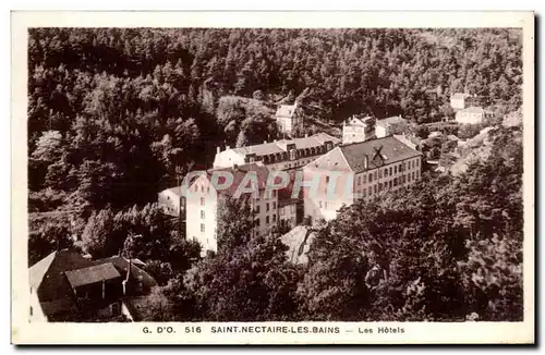 Cartes postales Saint Nectaire Les Bains Les Hotels