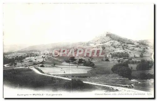 Cartes postales Auvergne Murols Vue generale