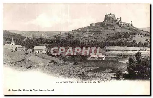 Cartes postales Auvergne Le Chateau de Murols