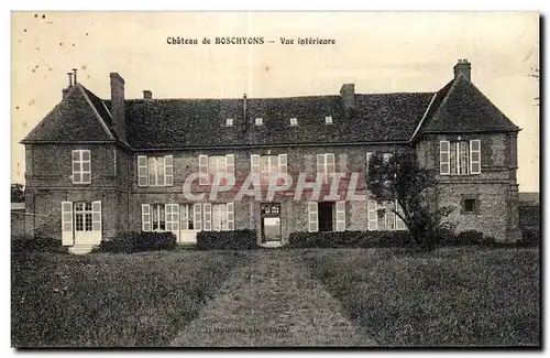 Cartes postales Chateau de Boschyons Vue interieure