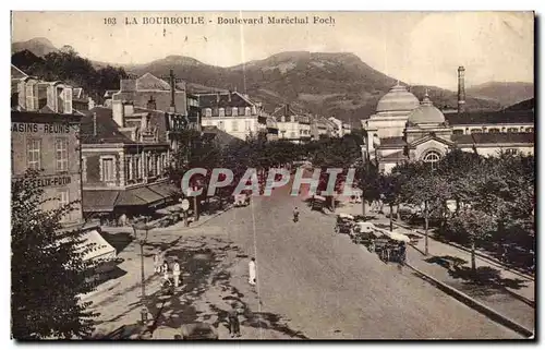 Cartes postales La Bourboule Boulevard Marechal Foch