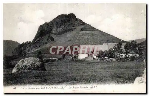 Ansichtskarte AK Environs De La Bourboule La Roche Vendeix