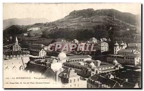 Cartes postales La Bourboule Vue generale