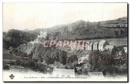 Cartes postales Puy de Dome La Bourboule Vallee de la Dordogne