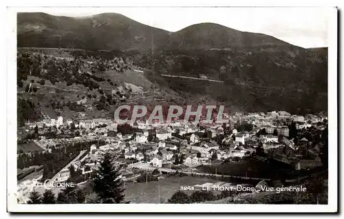 Cartes postales La Mont Dore Vue Generale