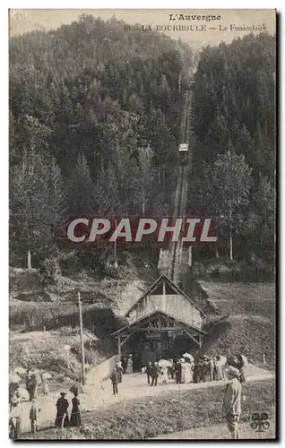 Ansichtskarte AK L Auvergne La Bourboule Le Funiculaire