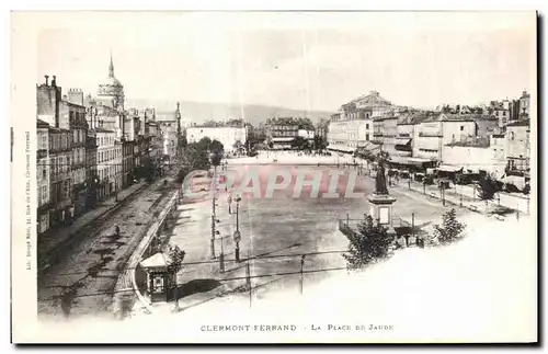 Cartes postales Clermont Ferrand la Place De Jaude