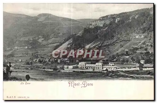 Cartes postales Mont Dore La gare