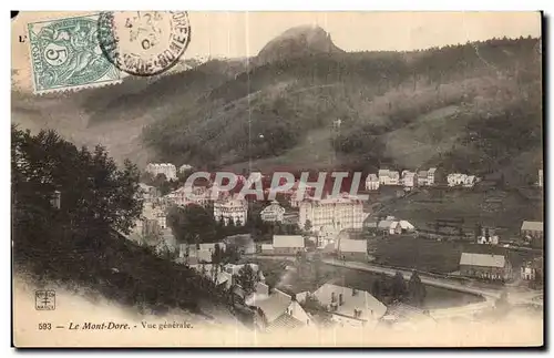 Cartes postales Le Mont Dore Vue generale