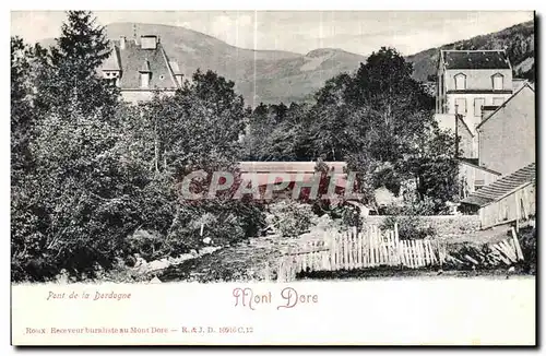 Cartes postales Pont de la Dordogne Mont Dore