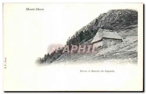 Ansichtskarte AK Mont Dore Buron et Buvette du Capucin