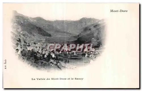 Cartes postales Mont Dore La Vallee du Mont Dore et le Sancy