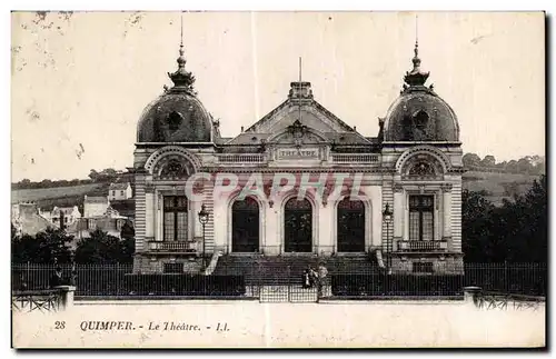 Cartes postales Quimper Le Theatre