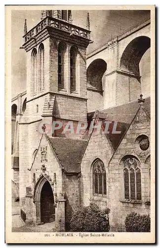 Cartes postales Morlaix Eglise Sainte Melanie