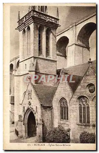 Ansichtskarte AK Morlaix Eglise Sainte Melanie