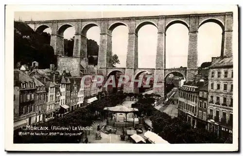 Ansichtskarte AK Morlaix Finistere Le Viaduc