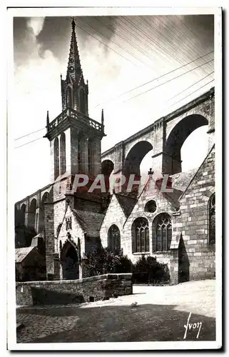 Cartes postales Morlaix Finistere L eglise Saint Melaine