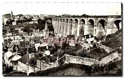 Cartes postales Morlaix Finstere Vue generale et le Viaduc