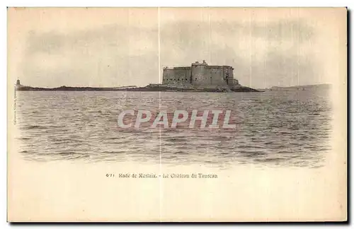 Ansichtskarte AK Rade de Morlaix Le Chateau du Taureau