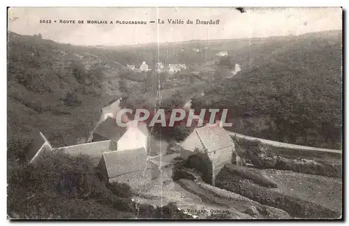 Cartes postales Route de Morlaix A Plougasnou La Vailee du Dourduff