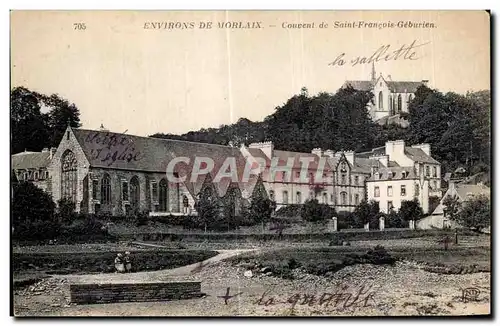 Cartes postales Environs de Morlaix Couvent de Saint Francois Geburien