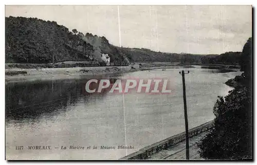 Cartes postales Morlaix La Riviere et la Maison Blanche