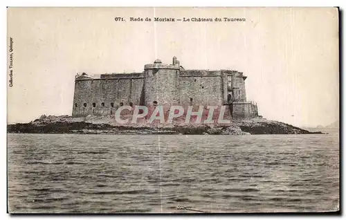 Ansichtskarte AK Rade de Morlaix Le Chateau du Taureau