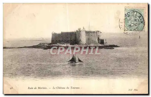 Cartes postales Rade de Morlaix Le Chateau du Taureau