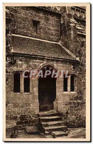 Cartes postales Locronan Finistere L Eglise XVe Siecle Porte d entree cote Nord