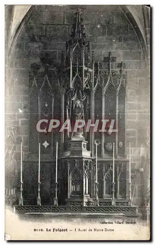 Cartes postales Le Folgoet L Autel de Notre Dame