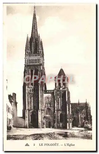 Cartes postales Le Folgoet L Eglise