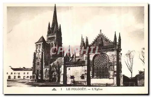 Cartes postales Le Folgoet L Eglise